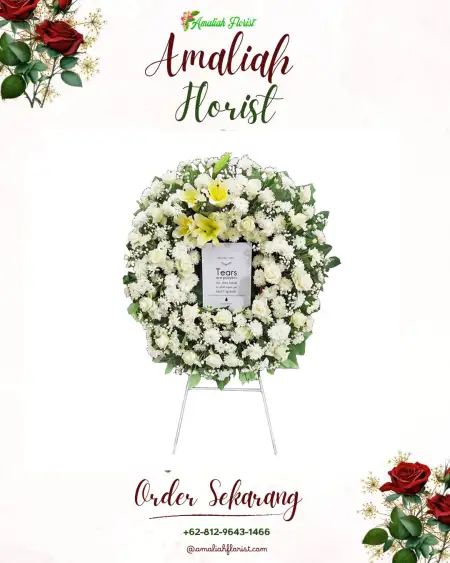 Krans Bunga Duka Kebrengan